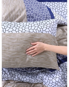 Постельное бельё 2 сп 175*225см, 175*225см, 50*70см-2шт, 60г/м2, микрофибра Экономь и я