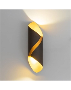 Бра «Талия» LED 10 Вт черный золото 9×9×30 см Bayerlux