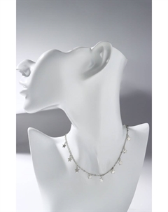 Чокер «Металлика» звёздочки, цвет серебро, L=30 Qf