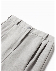 Брюки женские с защипами : Modern classic, -серые, размер 50 Minaku