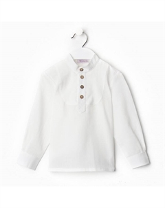 Рубашка для мальчика, белая, рост 92 см Minaku
