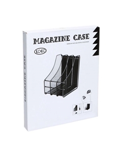 Лоток вертикальный для бумаг, 3 отделения, металлическая сетка, серый Calligrata