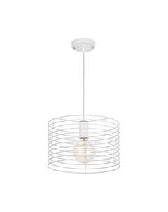 Светильник подвесной «Сатурн, благородный белый, 1×40 Вт E27 Bayerlux