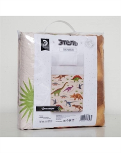 Покрывало 1.5-спальное «. Динозавры», 145×210 см, микрофибра Этель