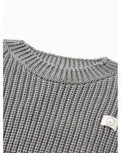 Джемпер вязаный, рост 68-74 см, серый Крошка я