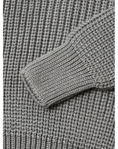 Джемпер вязаный, рост 92-98 см, серый Крошка я