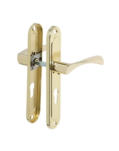 Ручки на планке 001, м/о 55 мм, цвет золото Lockland