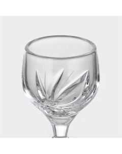 Набор рюмок хрустальных «Цветок», 15 мл, 6 шт Неман