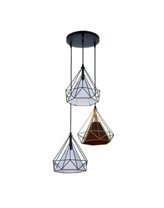 Светильник «Андри колор» 3хЕ27 40 Вт 25×25×27-127 см Bayerlux