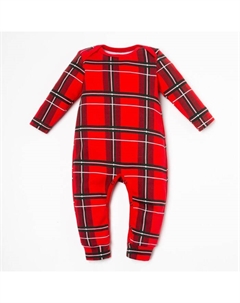 Комбинезон "Santa baby", рост 68-74 см, красный Крошка я