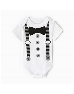 Боди «Подтяжки», рост 62-68 см Крошка я