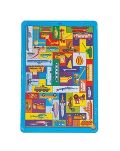 Головоломка тетрис «Большой транспорт», 44 детали Лесная мастерская