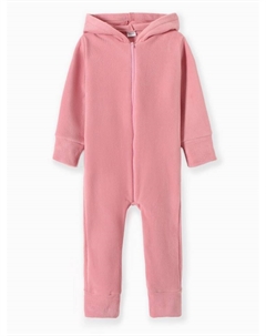 Комбинезон флисовый детский : Fleece Soft, розовый, рост 122 см Minaku
