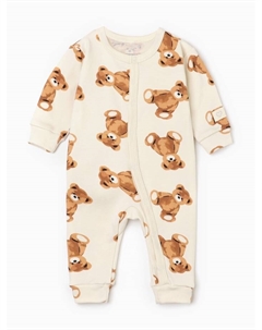 Комбинезон «Медвежата», рост 86-92, бежевый Крошка я