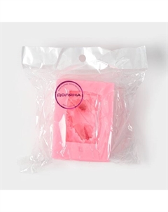 Молд «Сонный ребёнок», силикон, 9×6 см, цвет розовый Доляна