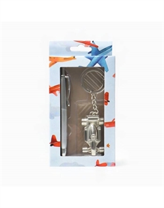 Набор подарочный 2в1 (ручка, брелок) Take it easy