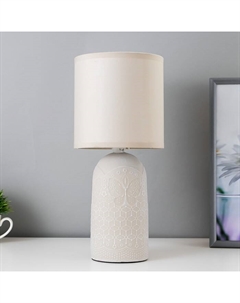 Настольная лампа 16565/1GY E14 40 Вт серый 15×15×34 см Risalux