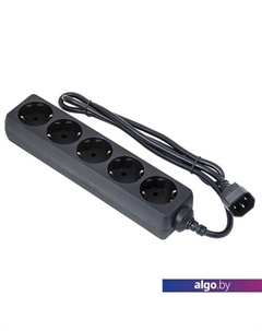 Сетевой фильтр 5 розеток, 1.8 м, черный (SPU-5-1.8B) Exegate