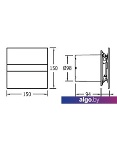 Вытяжной вентилятор E-100 G Cata