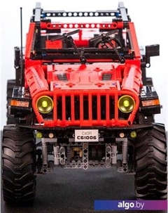 Конструктор Detech радиоуправляемый Adventure Off-Road Wrangler Jeep C61006W Cada