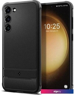 Чехол для телефона Rugged Armor для Galaxy S23 ACS05711 (черный) Spigen