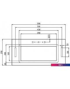 Кухонная вытяжка Armonia 60 (черный) Schtoff