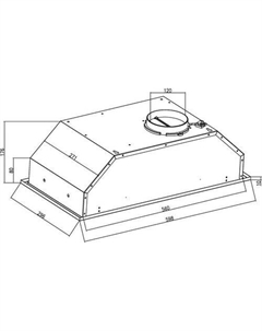 Кухонная вытяжка TDM 60 (нержавеющая сталь) Schtoff