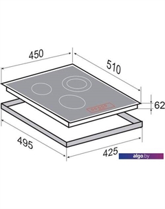 Варочная панель CN 37.4 W Zigmund & shtain