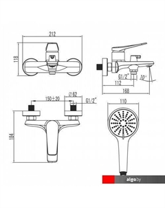 Смеситель Bronx LM3714GM Lemark
