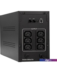 Источник бесперебойного питания SpecialPro UNB-1500.LED.AVR.C13.RJ.USB Exegate