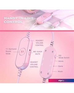 Наушники H6 (розовый) Fifine