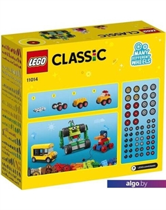 Конструктор Classic 11014 Кубики и колеса Lego