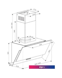 Кухонная вытяжка NC-50W Oasis (making oasis everywhere)