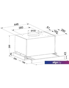Кухонная вытяжка VT-60S (F) Oasis