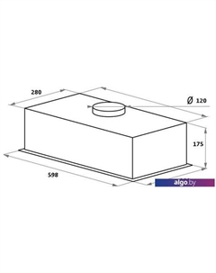 Кухонная вытяжка Bravo Sensor 60 (белый) Germes