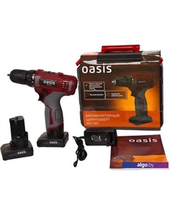 Дрель-шуруповерт AS-14V (с 2-мя АКБ, кейс) Oasis