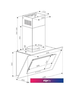 Кухонная вытяжка ND-60B Oasis (making oasis everywhere)