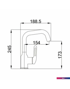 Смеситель HB10825-3 Haiba