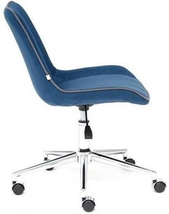Кресло Style (флок, синий) Tetchair