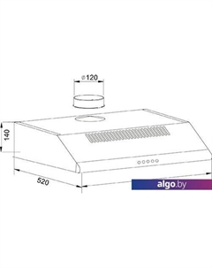 Кухонная вытяжка Oasis UP-60B (F) Oasis (making oasis everywhere)