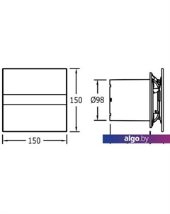 Вытяжной вентилятор E-100 GTH Cata