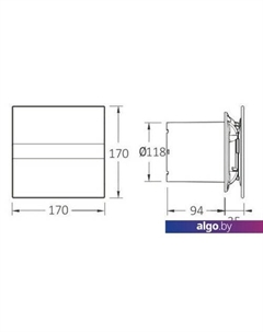 Вытяжной вентилятор E-120 GTH Cata