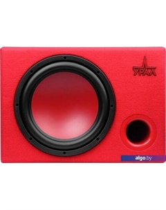 Корпусной активный сабвуфер АС-У12А (красный) Урал