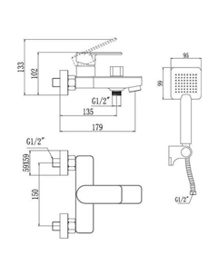 Смеситель S-600703K Savol