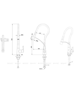 Смеситель F7420453CP Bravat