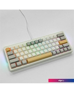 Клавиатура ZA63 Beige Gray Yellow (TNT Yellow) Cyberlynx