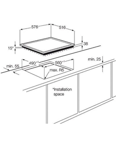 Варочная панель EHF6342XOK Electrolux