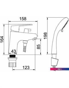 Смеситель D131302-2 D-lin