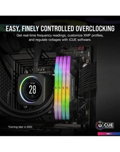 Оперативная память Vengeance RGB 2x16ГБ DDR5 6400 МГц CMH32GX5M2B6400C36 Corsair