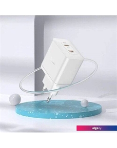 Сетевое зарядное N35 Lightning (белый) Hoco